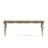 Retro Gourd-Leg Coffee Table ,Wood Veneer Top with Gourd Legs - Mid-Century Modern Style
