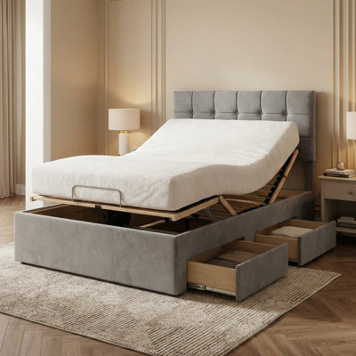Upholstered Storage Bed