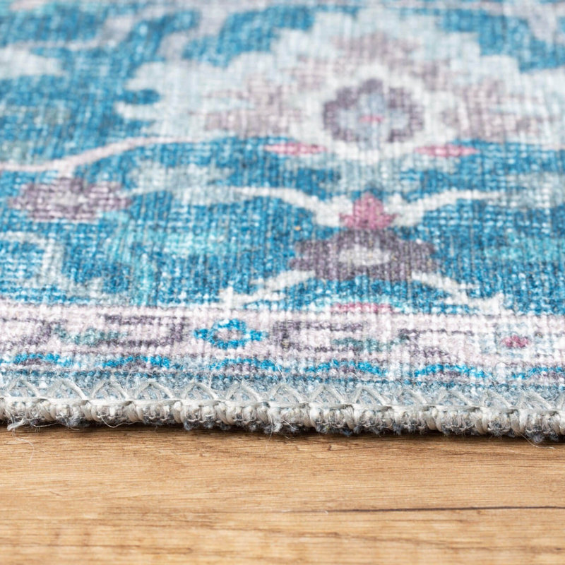 Premium 100% Polyester Area Rug, 6.9 x 10.2 ft | 1850 g/m², 0.2 in Pile Height | Recycled Poly Cotton Underside | Machine Washable at 30°C | Soft, Durable, Eco-Friendly Design for Modern Living Spaces
