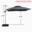 Parasol carré en porte-à-faux 10'-485529045