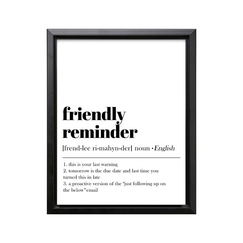 Rappel amical, Black Framed, Canvas, 18"H x 24"W