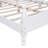 Solid Wood Platform Bed with Headboard