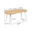 Table extensible seulement la table, sans chaises.-555442726-555442729
