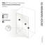 Vela 47 in. x 78 in. Fully Frameless Single Fixed Shower Panel-1333859421