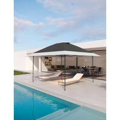 12 X 12 Outdoor Patio Sun Shelter Instant Canopy Tent With Double Roof For Patio