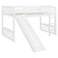 Lit mezzanine simple avec glissoire et échelle-2003330388