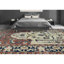 Tapis orange de haute qualité noué à la main