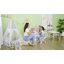 AIYAPLAY Play Kitchen Kid Kitchen Chalkboard Sink Ages 3-8 Years White