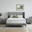 Novilla 25cm Ortho Memory Foam Pocket Sprung Zoned Mattress-94274321