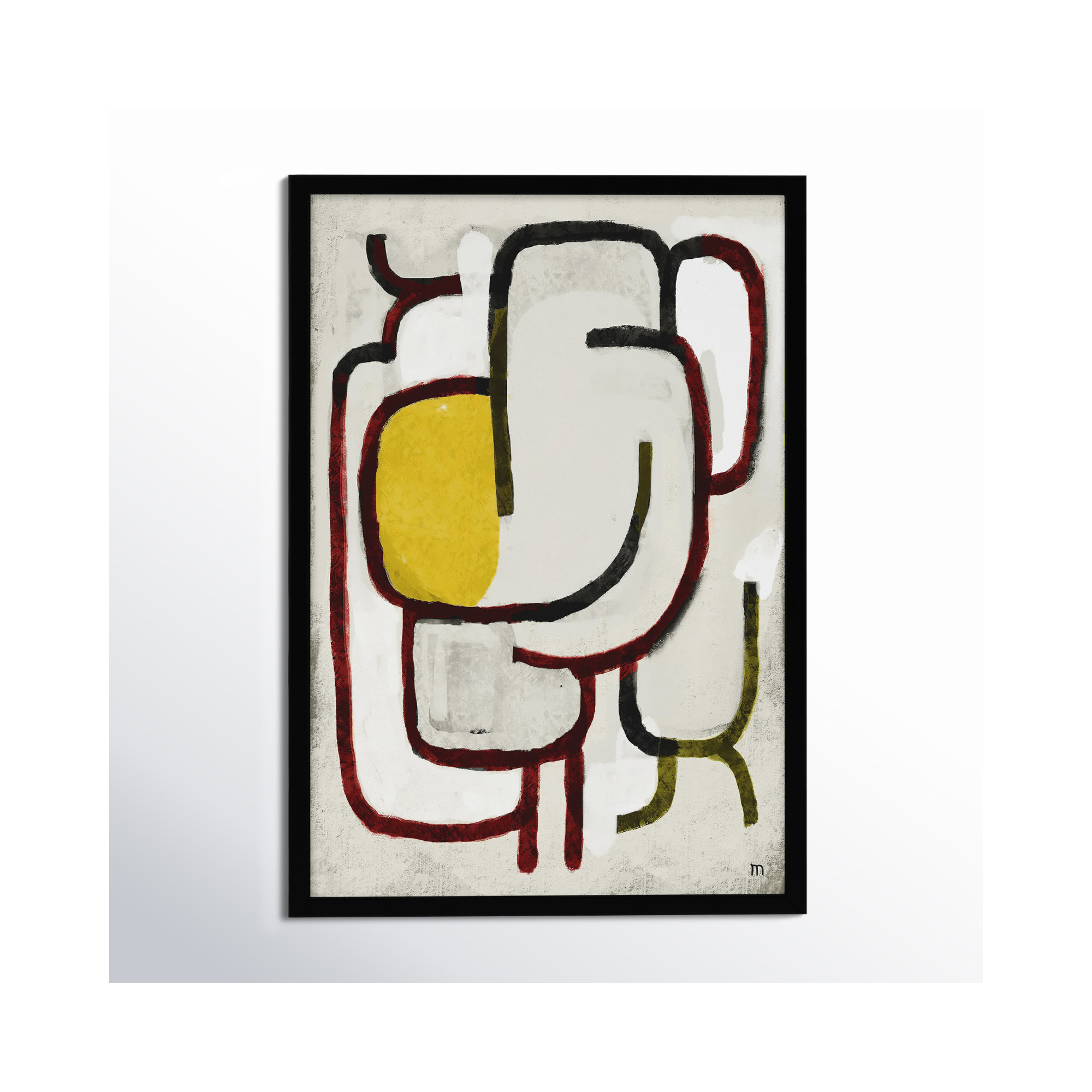 Lost In The Woods by Studiom, 20" H x 14" W x 1.25" D, Black