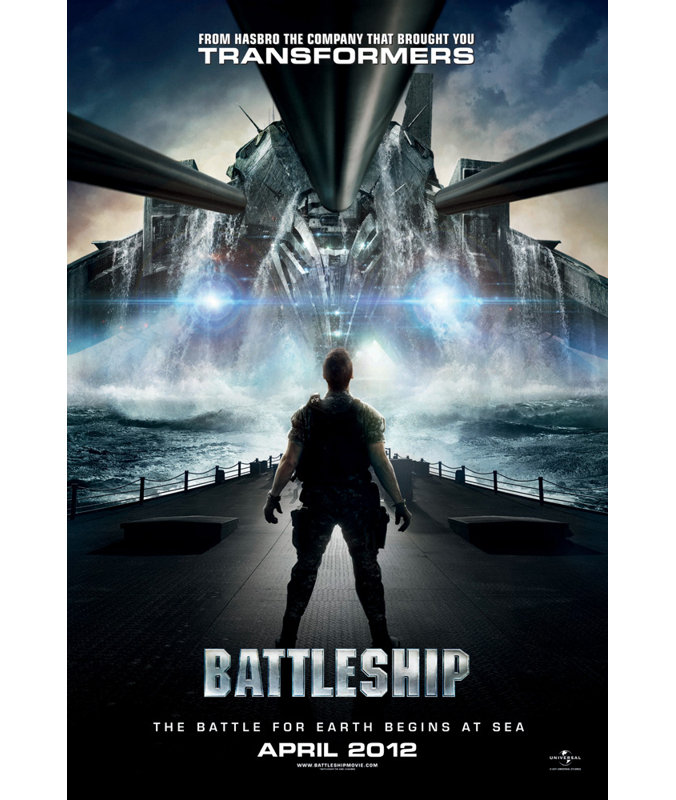 Battleship, 18" H x 12" W