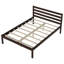 Lit plateforme double 35,5 po