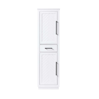 20 inch Bath Storage Cabinet in White