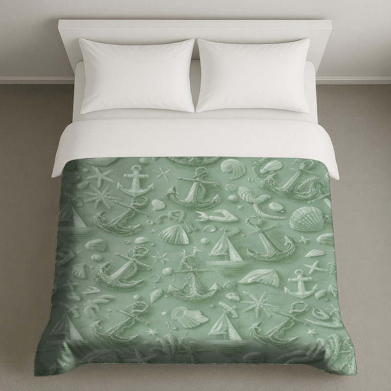 Housses de couette Anchors Shells, Grand lit