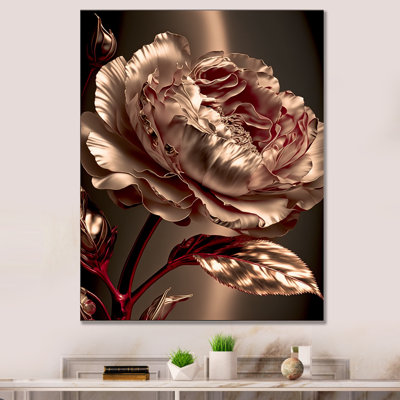 Art mural sur toile Gilded Rose Vintage Glam II