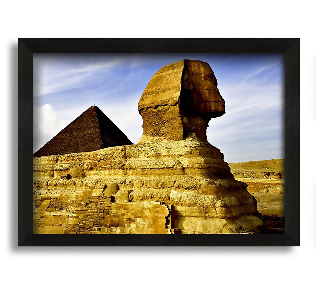 Gerahmtes Leinwandbild The Sphinx Egypt