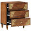 50cm W Solid Wood Bedside Table
