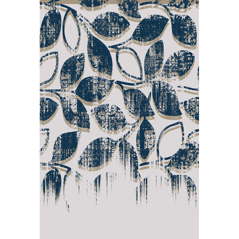 Luxurious Woven Carpet 5.2 x 7.5 ft, 100% Polyester, 0.4 in Pile Height | Antibacterial, Non-Slip PVC Dot Underside, Machine Washable | Elegant 3D Digital Print Design, Perfect for Living Room & Bedroom Décor