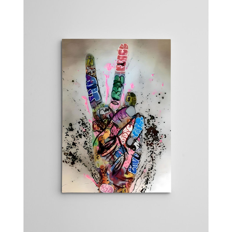 Peinture décorative sur toile
