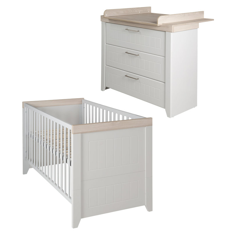 Helene Convertible 2 -Piece Nursery Furniture Set