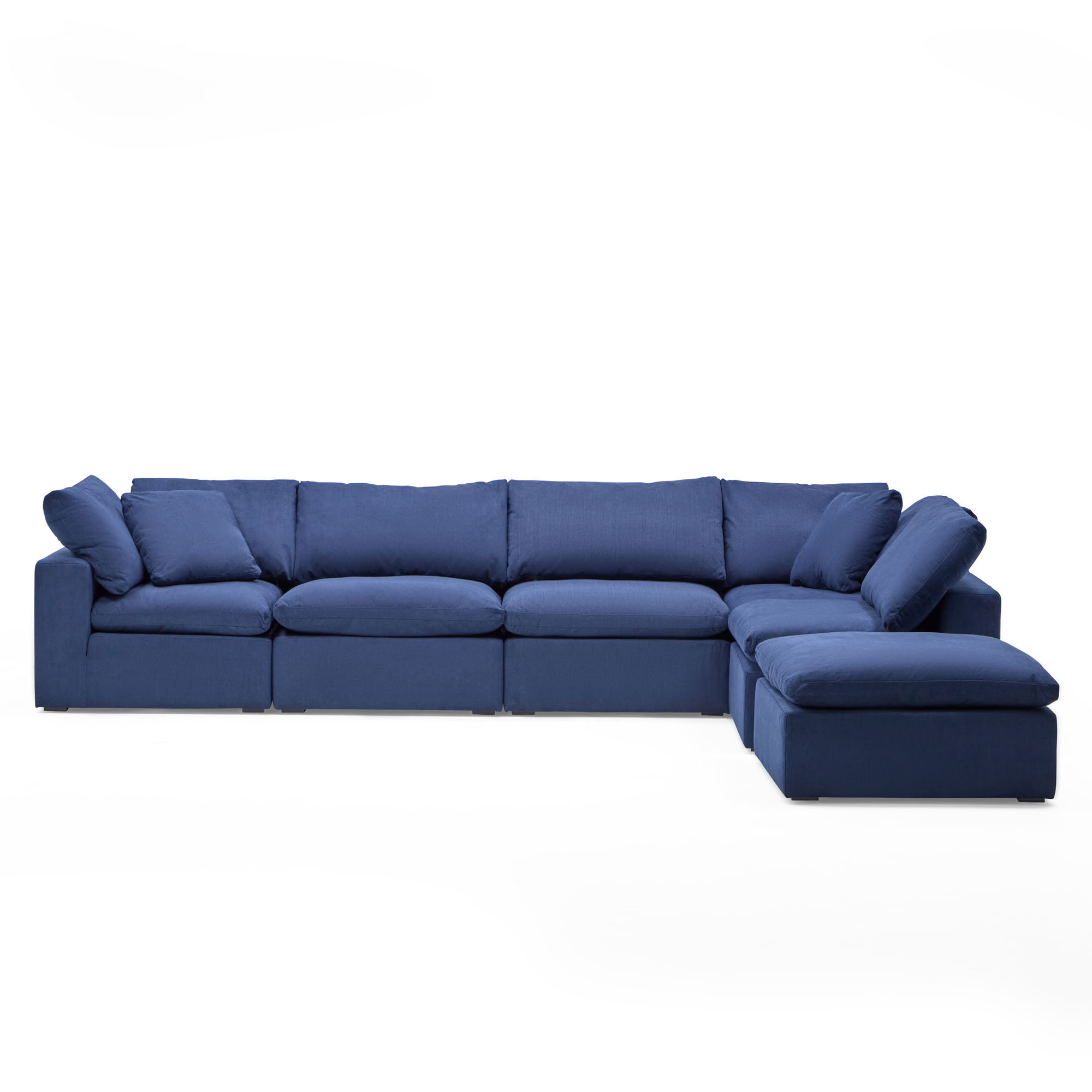 Dream navy modular 6 piece deals sectional