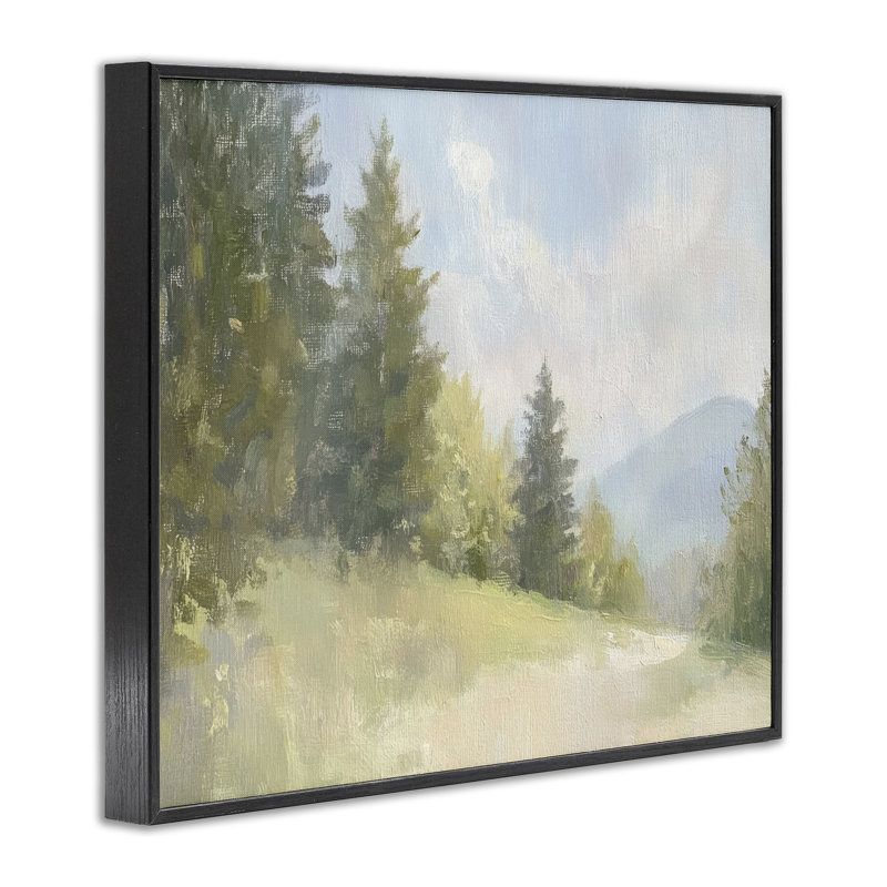 «Meadow Of Green Landscape», estampe numérique, conception de Petal Prints Design, H 24 po x l 30 po