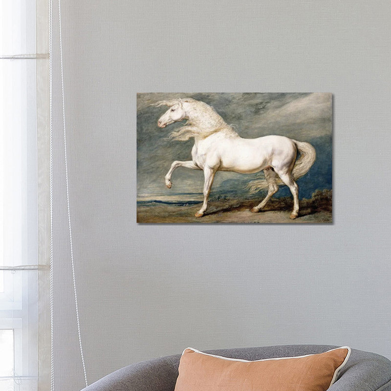 Adonis, King George III's Favourite Charger 1 Piece Wrapped Canvas Painting, 30.48cm H x 45.72cm W x 1.905cm D