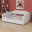 Lit de jour rembourré avec rangement inférieur-214228384