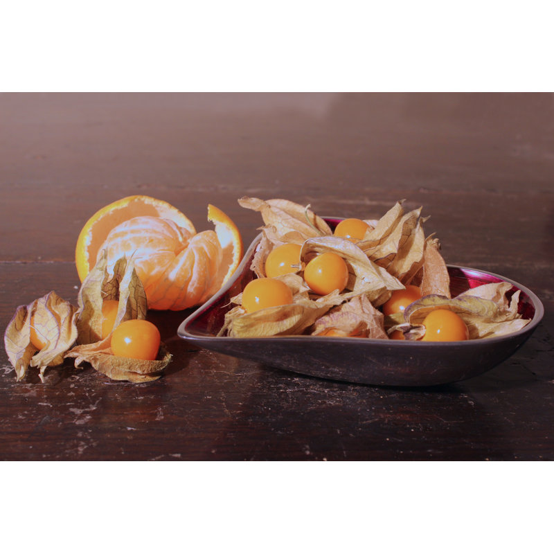 17 Stories Kenmure Aluminum Serving Bowl, Red