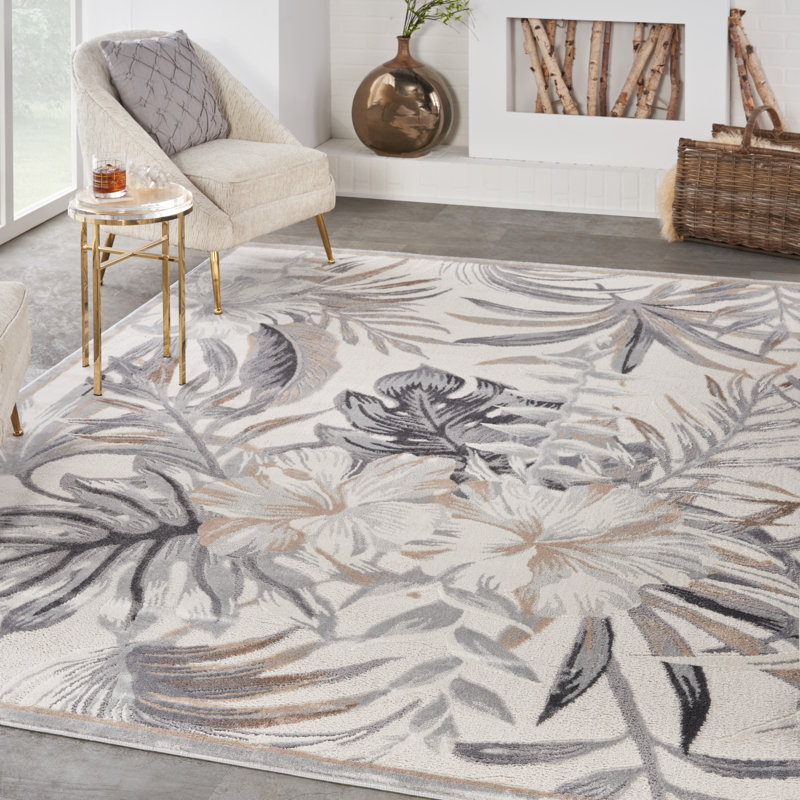 Tapis ivoire Skiba, Rectangle 7 pi 10 po x 9 pi 10 po