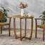 Table d'appoint d'extérieur ronde