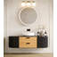 Éclairage pour meuble-lavabo à 3 lumières Wilsall-457616463