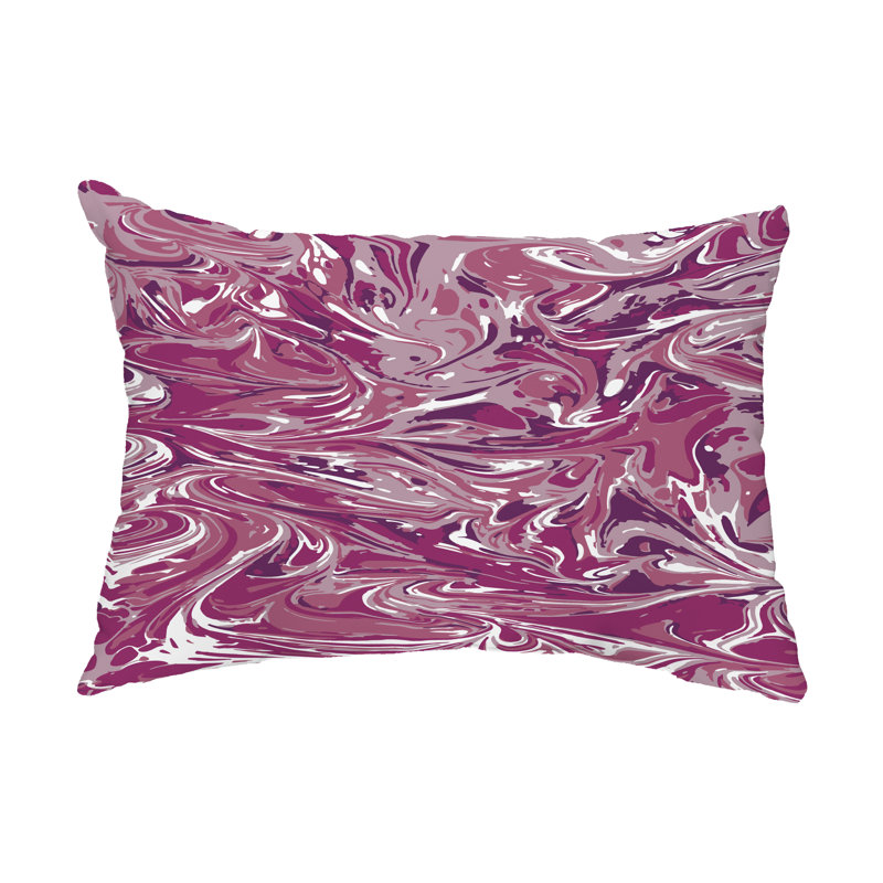 Coussin intérieur / extérieur Mélange, Violet