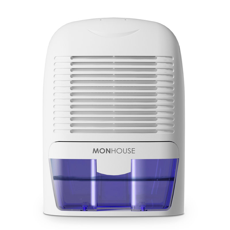 1500ml Dehumidifier - Portable and Compact Electric Moisture Absorber, White