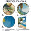 «Green», palmiers verts, oasis tropicale I - palmiers et palmiers, art mural-1501217218-1501217220