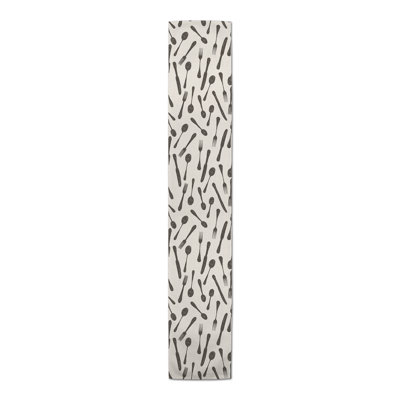 Sketchy Kitchen Utensils 4 Table Runner