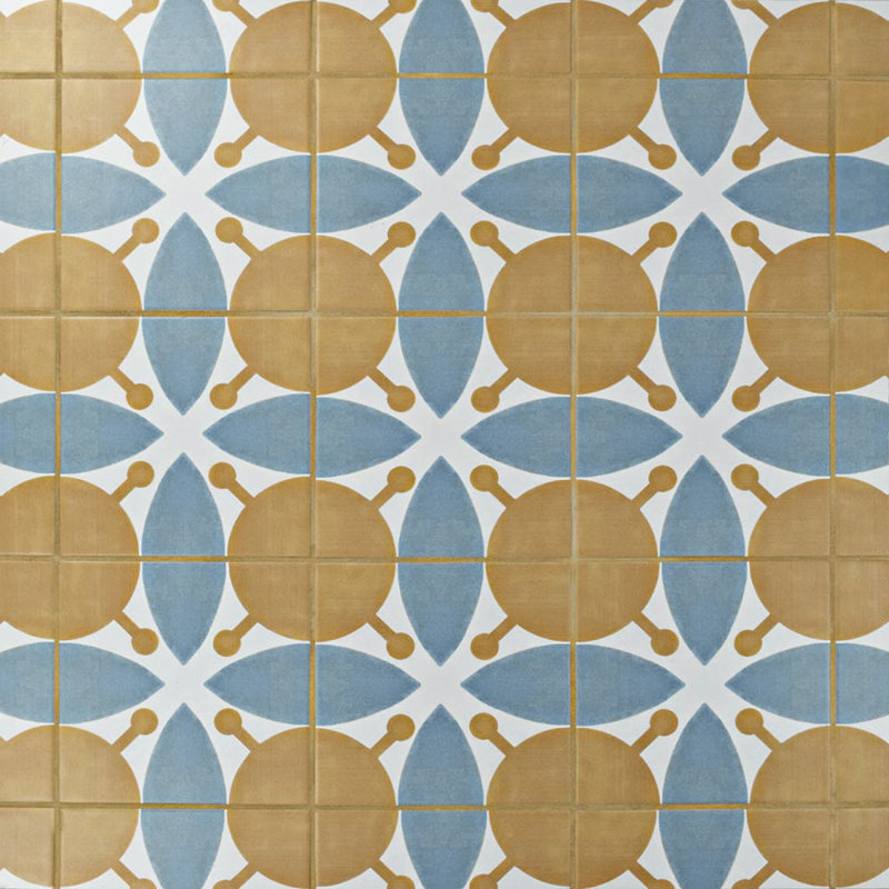 Carreau de céramique à motif pour mur et plancher 8 po x 8 po Revival