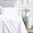 Cotton Percale Sheet Set - Deep Pocket Bedding Bundle with 4 Pieces: 1 Flat Sheet, 1 Fitted Sheet, 2 Pillowcases - Crisp, Cool, Strong Linens-115840837-115840831
