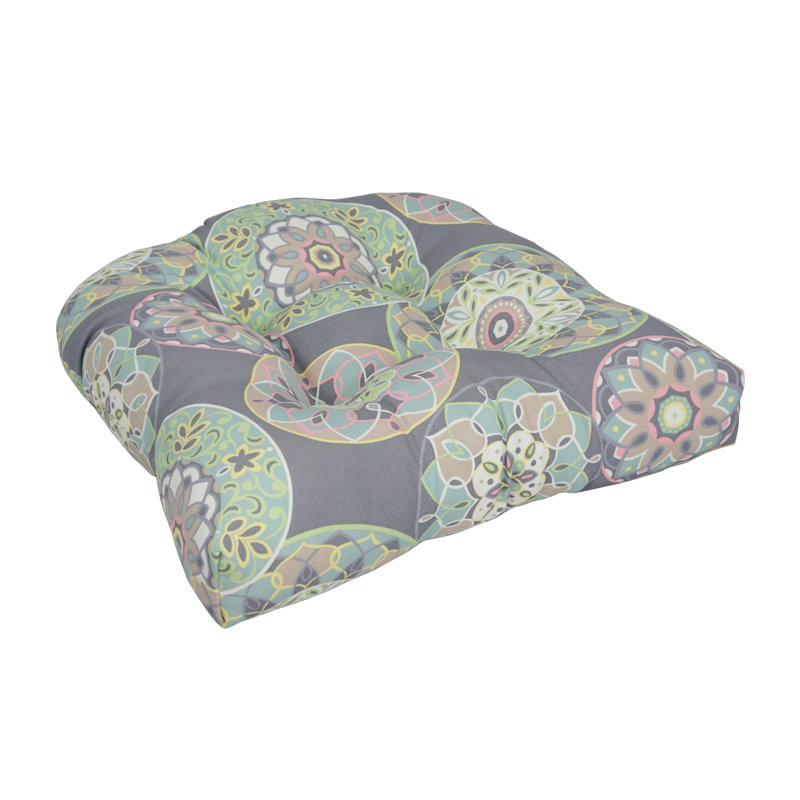 Coussin de chaise de salle à manger capitonné intérieur / extérieur