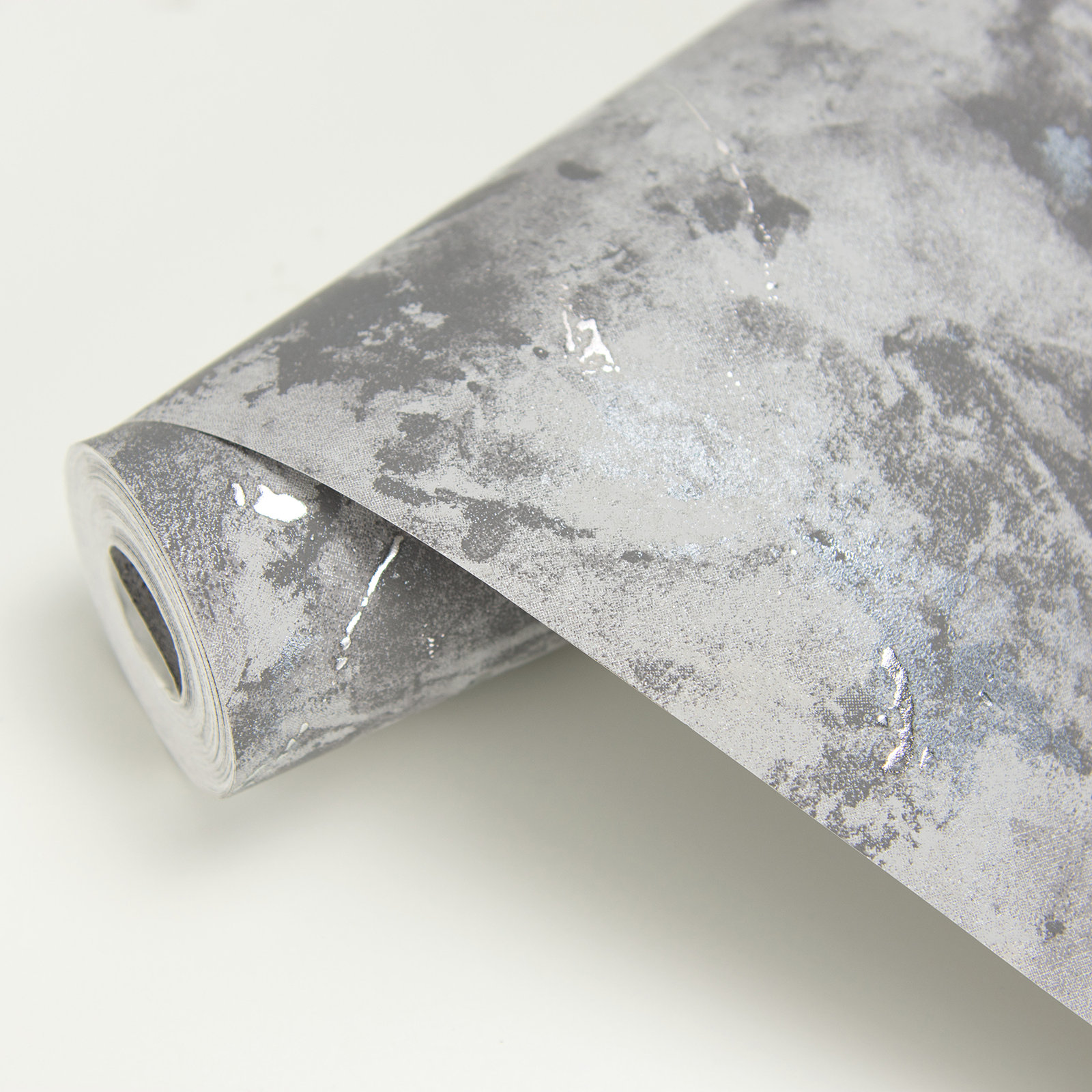 Aruba Marble Wallpaper, Pewter