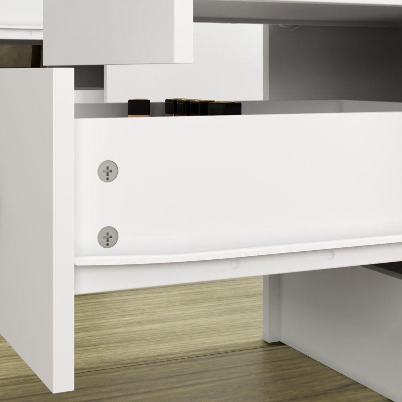 Borgar Vanity, White