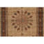 Wool Oriental Area Rug in Sienna/Wheat
