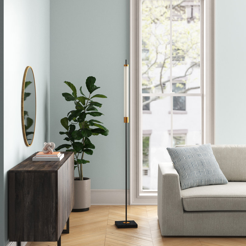 Lampe sur pied à DEL 72 po Nunez