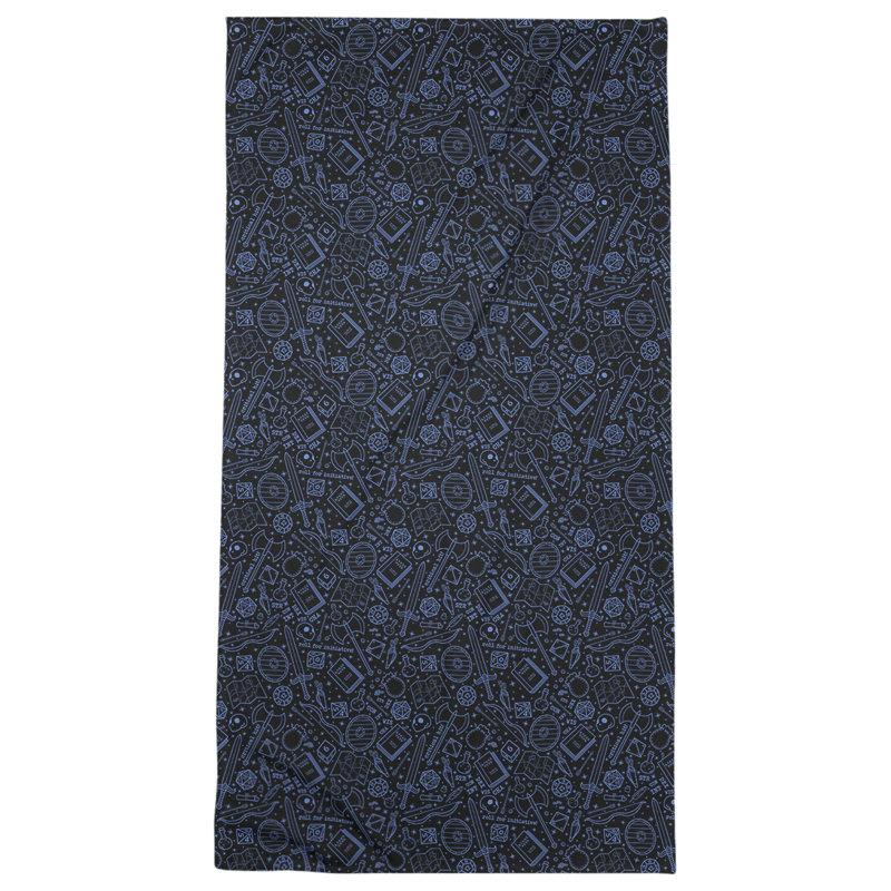 Katelyn Elizabeth Cotton Blend Beach Towel, Blue