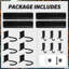 Metal Wall Mounted Bike Rack