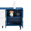 Armoire de rangement pour garde-manger, armoire-bar avec tiroirs, rangement ouvert et portes en verre-1554757694