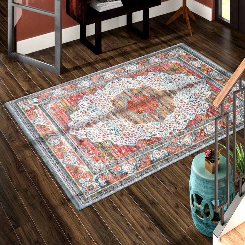 Folmar Oriental Indoor Rug, Rectangle 7'1" x 10'