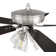 Pro Plus 104 Clear 4 Light Kit 52'' Ceiling Fan with Light Kit