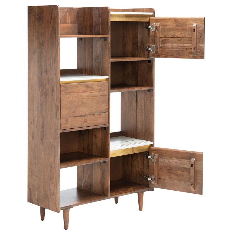 Bibliothèque standard H 59,1 "x l 34,6" Heiman