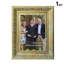 Cadre photo mural doré antique 1 pièce 5 po x 7 po 1PC